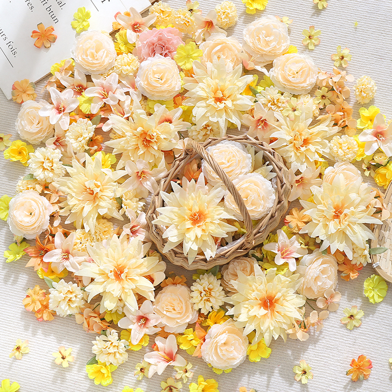 20/50Pcs Mix Yellow Artificial - đánh giá và giá Christmas Wreath Fake