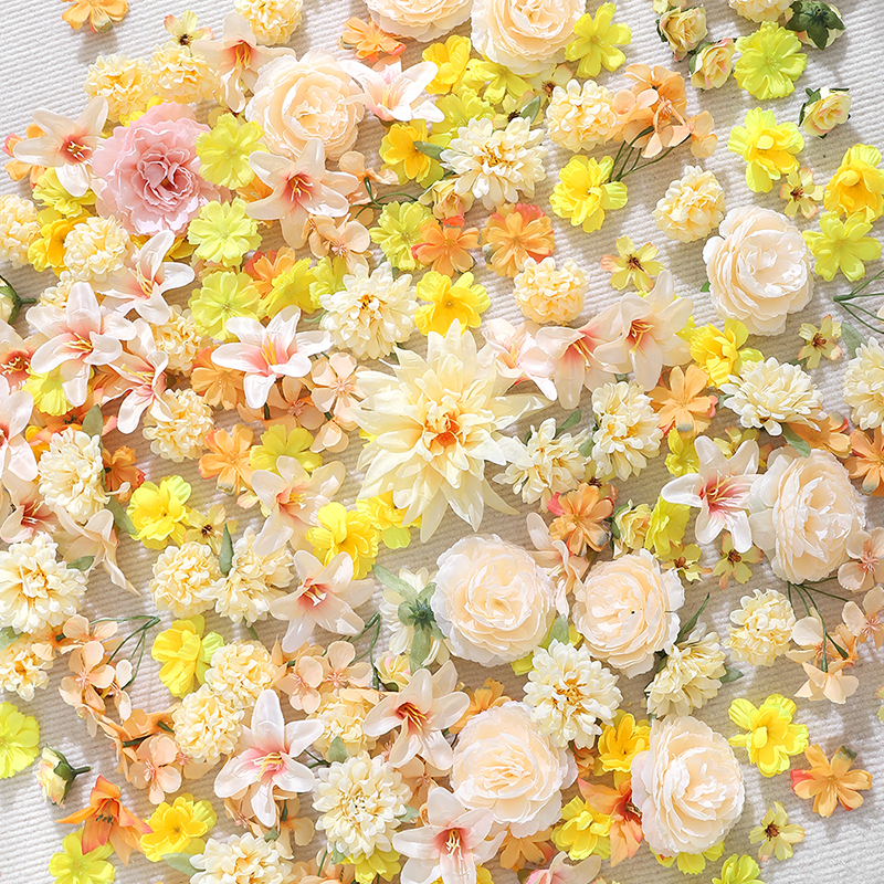 20/50Pcs Mix Yellow Artificial - đánh giá và giá Christmas Wreath Fake