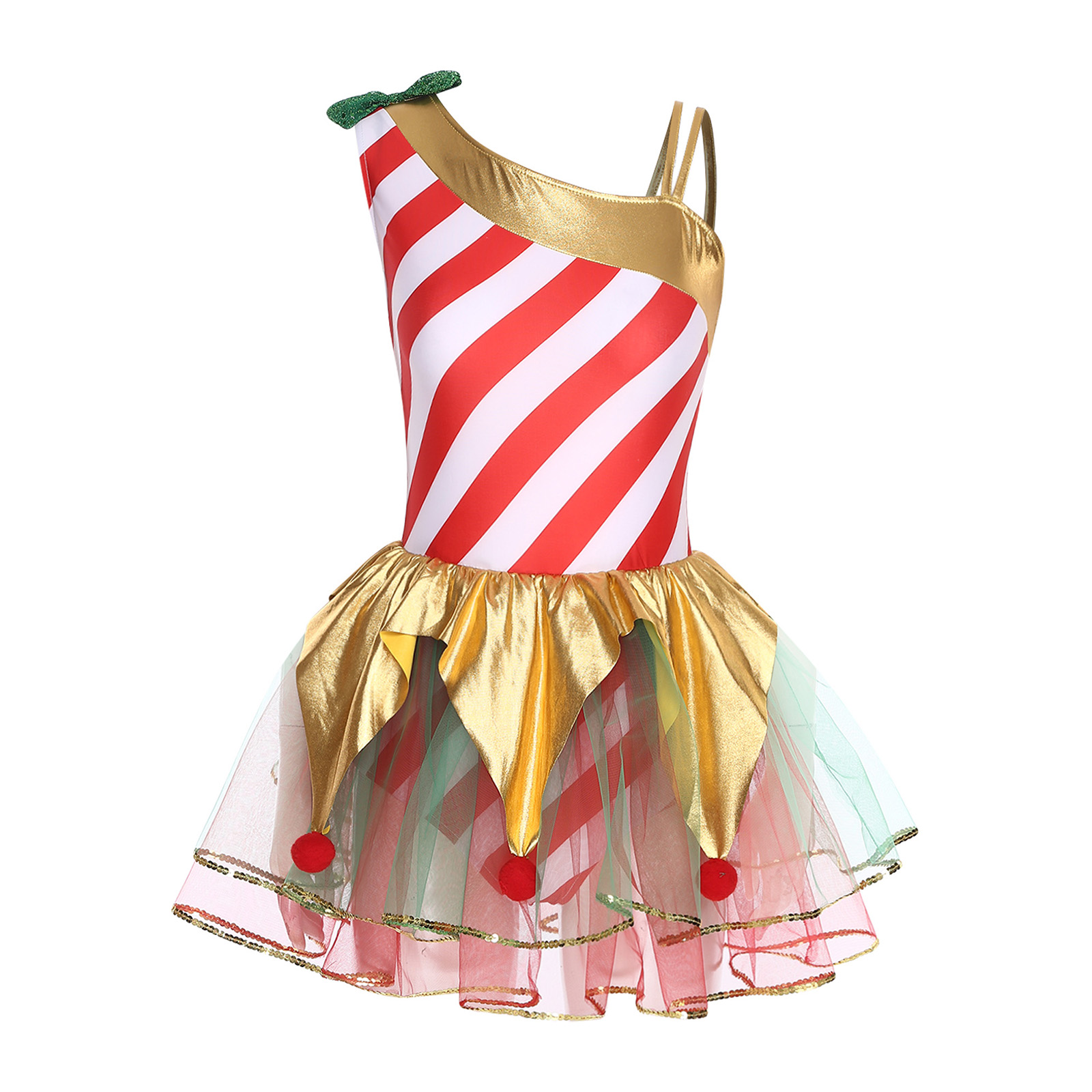 Women Christmas Candy Cane Dre - đánh giá và giá Elf Costume Christmas