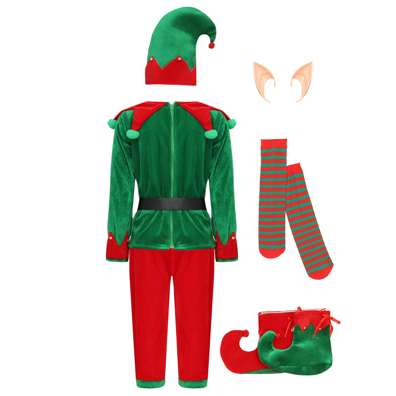 Boys Christmas Santa Claus Cos - đánh giá và giá Elf Costume Christmas
