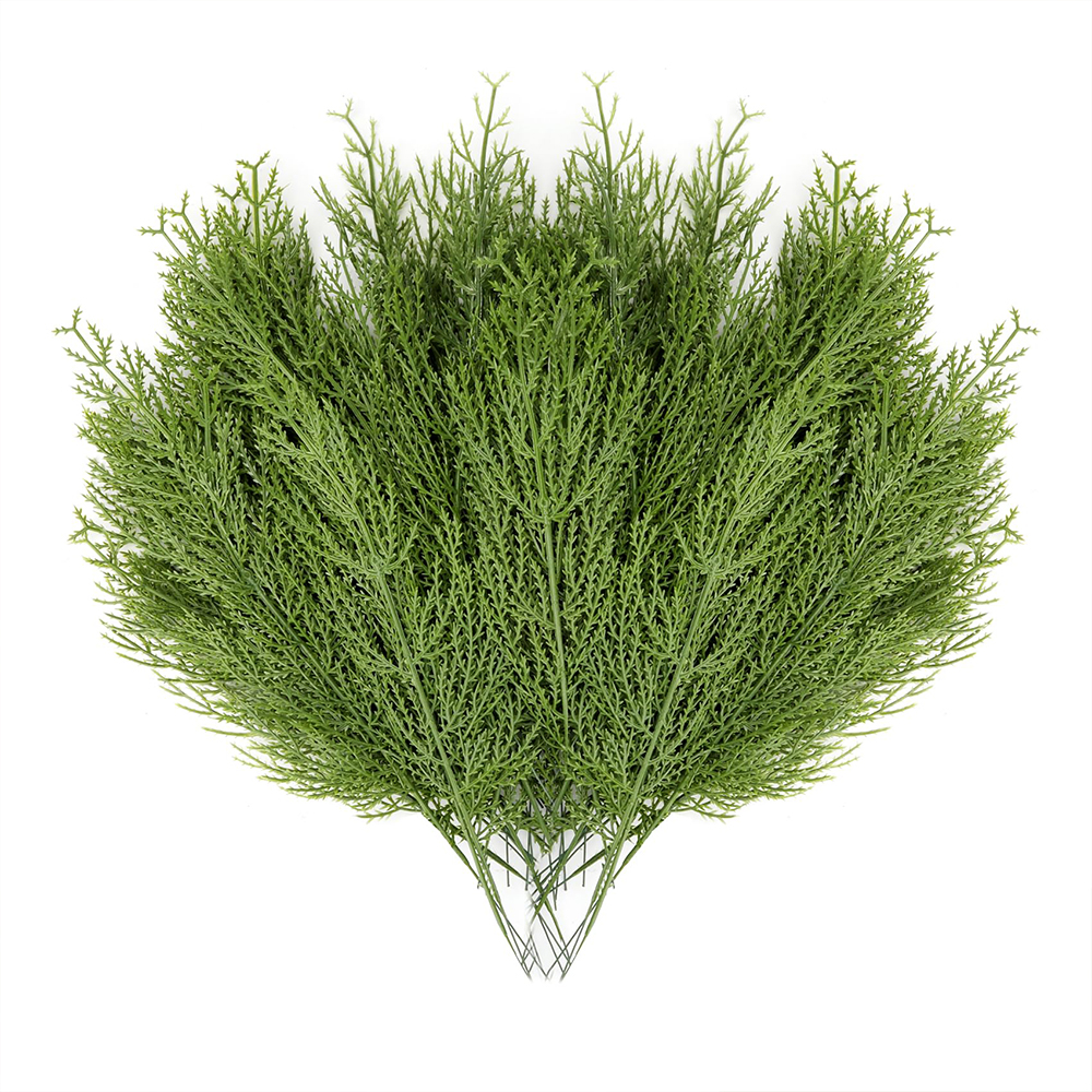 20Pcs Artificial Pine Sprigs F - đánh giá và giá Christmas Wreath Fake