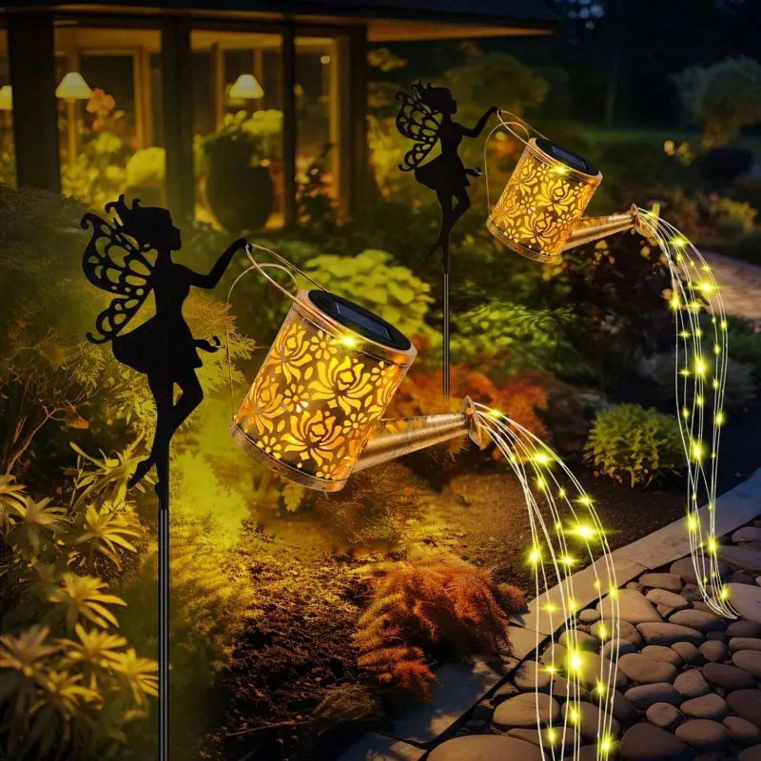 1 PC Solar Outdoor Fairy Water - đánh giá và giá Christmas Lights Outdoor