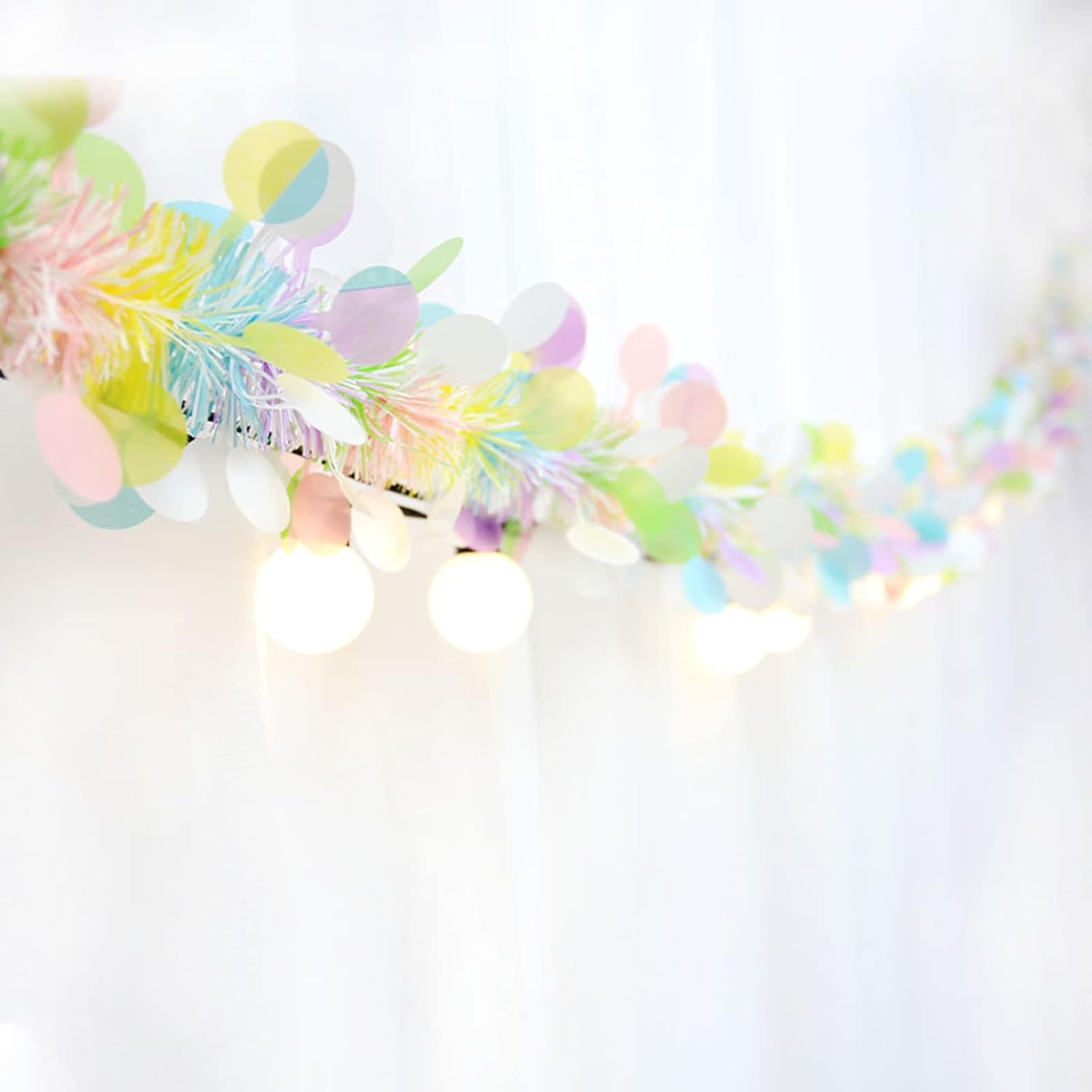 4pc Easter Tinsel Garlands Col - đánh giá và giá Tinsel Garland Decoration