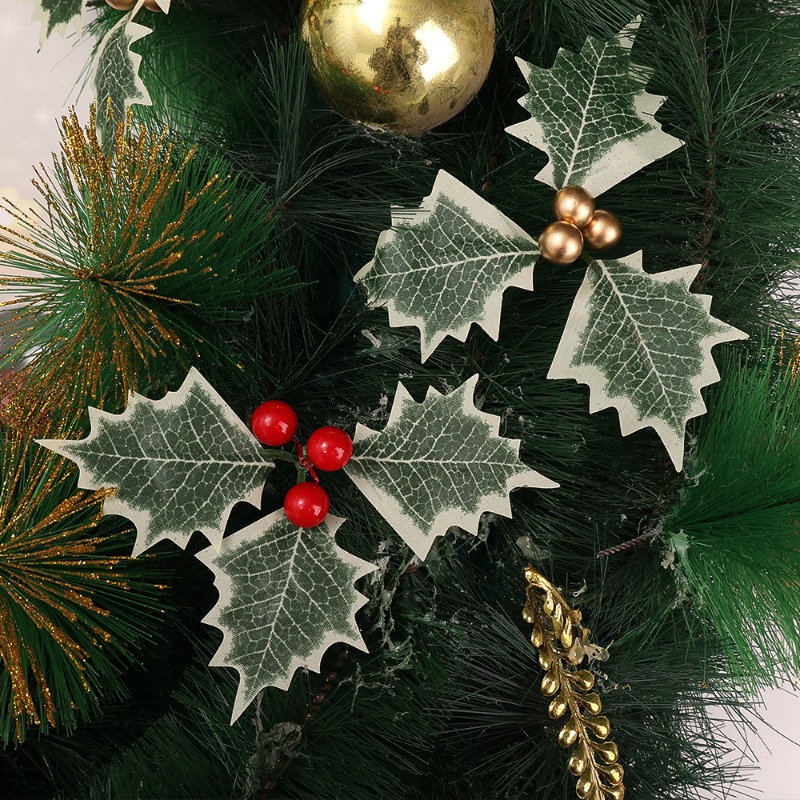 5-50pcs Christmas Holly Berrie - đánh giá và giá Christmas Wreath Fake