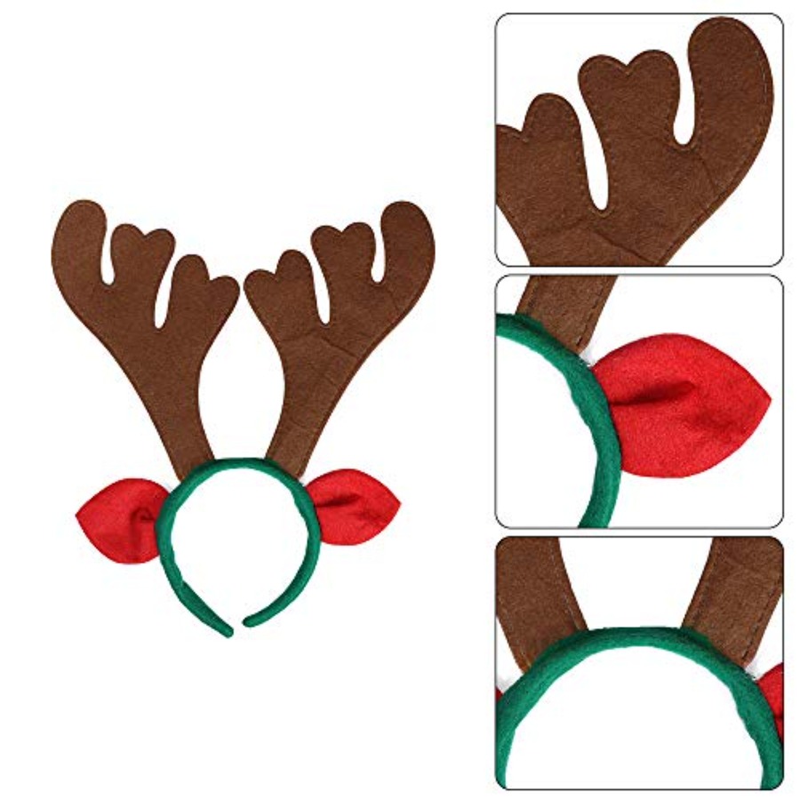 Max Fun 12Pcs Christmas Reinde - đánh giá và giá Reindeer Antlers Headband